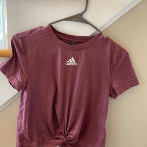 Adidas like new size XS plum color
